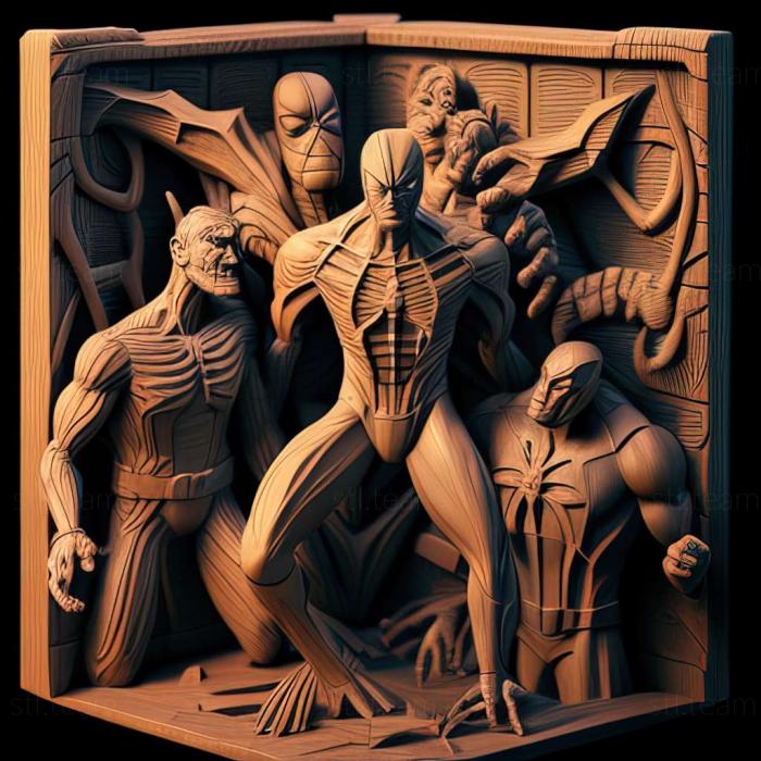 3D модель Игра Человек-Паук: Возвращение Зловещей Шестерки (STL)